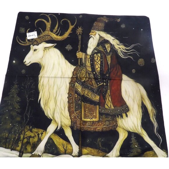 Unbranded Other - Christmas Old World Santa Pillow Sham 22X22" Print Both Sides New